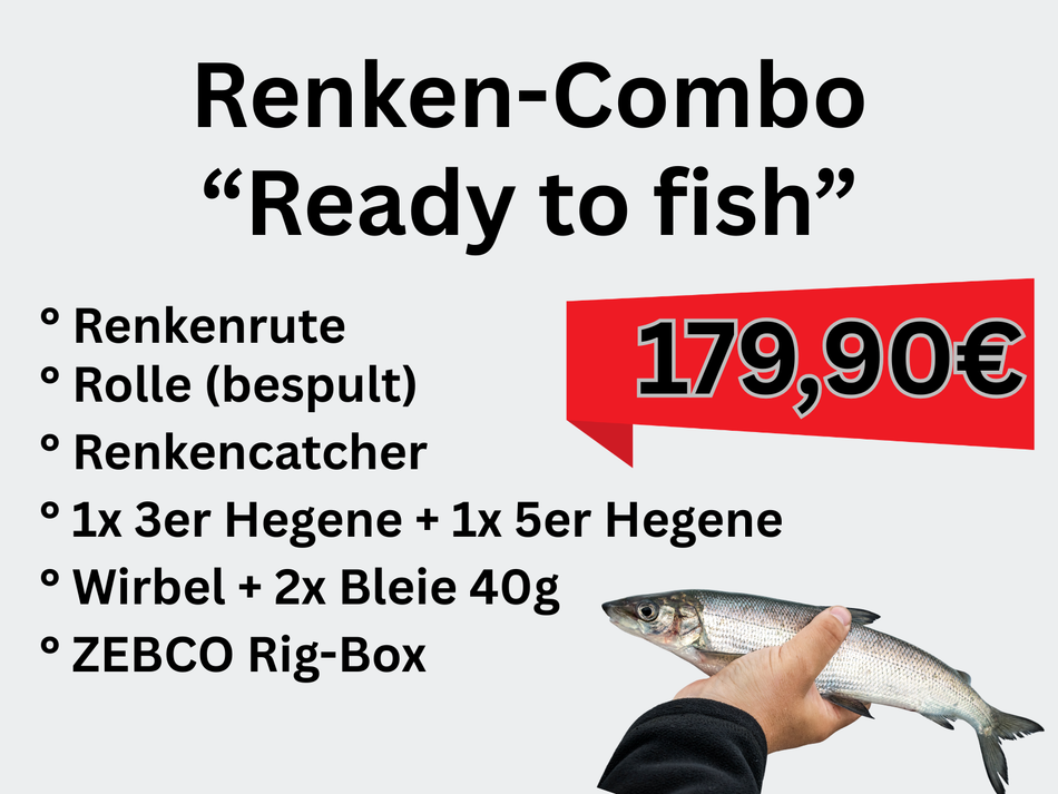Renken-Combo SPRO 3 Kraft 3.30m DELPHIN Technix 3T
