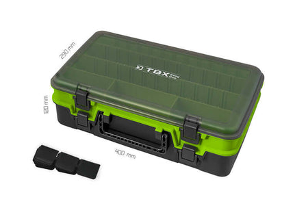 DELPHIN Köderbox Kleinteilebox TBX EasyDuo 385-10P