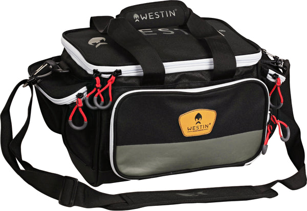 WESTIN W3 Lure Loader Angeltasche mit 4 Boxen Ltd. Black Edition