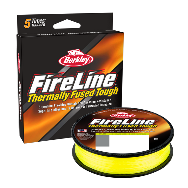 BERKLEY FireLine® Fused Original 300m 0,10mm 8-fach geflochten Flammengrün