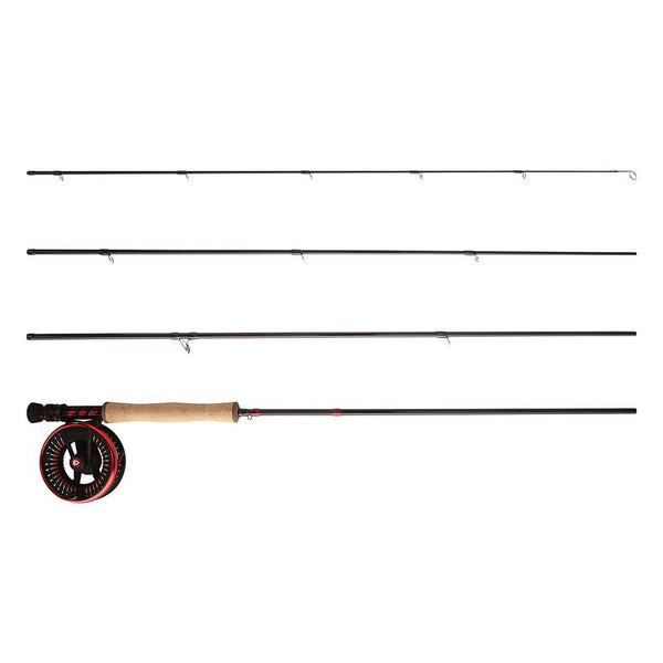 GREYS GRY Tail Fliegen Combo 9FT 5LINE 4PC