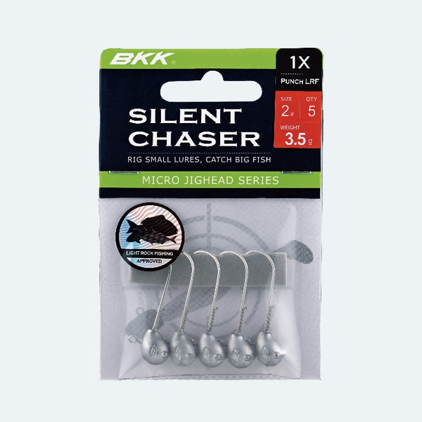 BKK Silent Chaser Micro Jighead Prisma, Harpax o. Punch 5Stck.