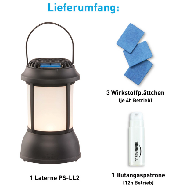 Thermacell PS-LL2 Mückenabwehr Laterne