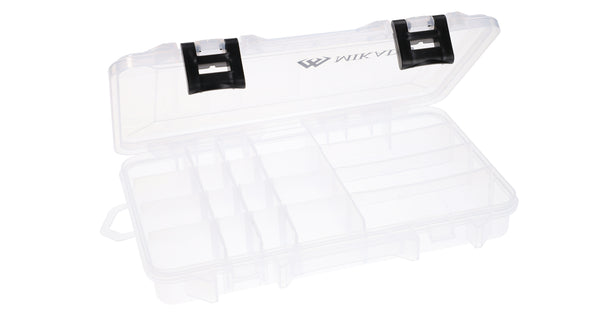 MIKADO Box für Köder und Kleinteile mit Teiler 28.5x18.5x4.5cm