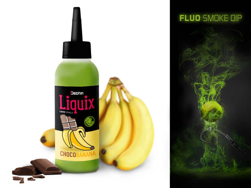 DELPHIN Fluo Dip Snax LiquiX Liquid Carp 100ml