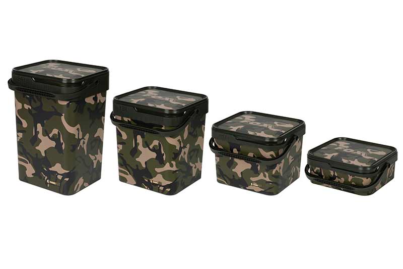 FOX Camo Buckets Futtereimer Karpfen