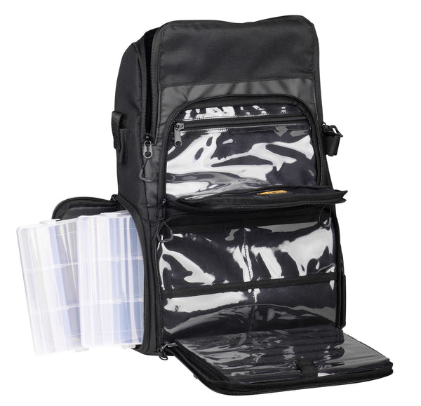 SPRO Backpack Rucksack Angler mit Tackle-Boxen 102 25x17,5x45cm