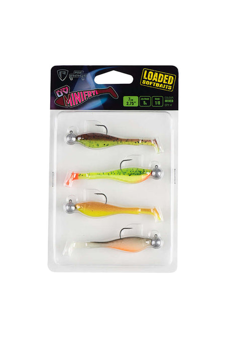 FOX Rage Ultra UV Mini Fry Loaded Softbait 7cm 5g Gummifisch