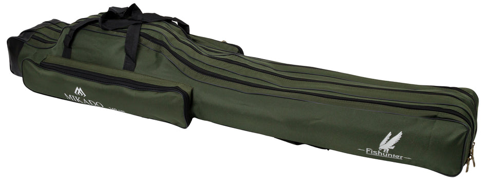 Mikado Rutentasche 1,60m 3 Fächer versteift - Grün